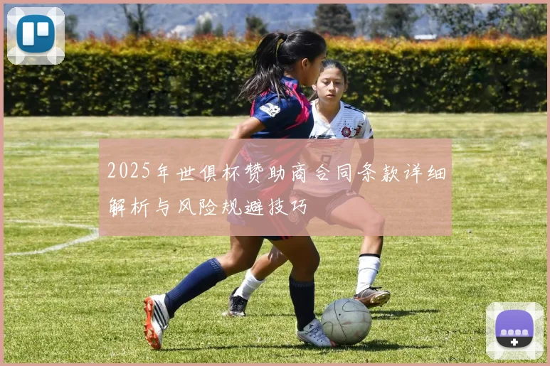 2025年世俱杯赞助商合同条款详细解析与风险规避技巧