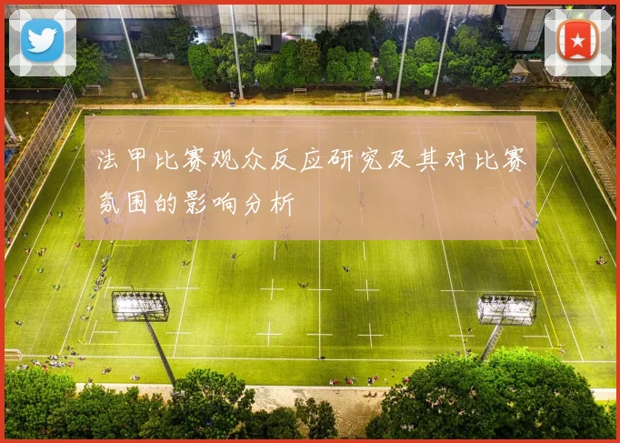 法甲比赛观众反应研究及其对比赛氛围的影响分析